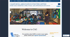 Desktop Screenshot of cagifted.org